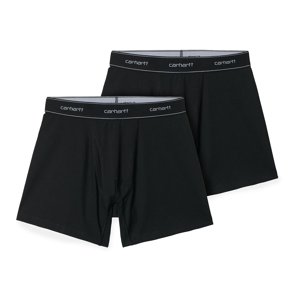 Carhartt WIP Cotton Trunks 2-Pack - Black - main