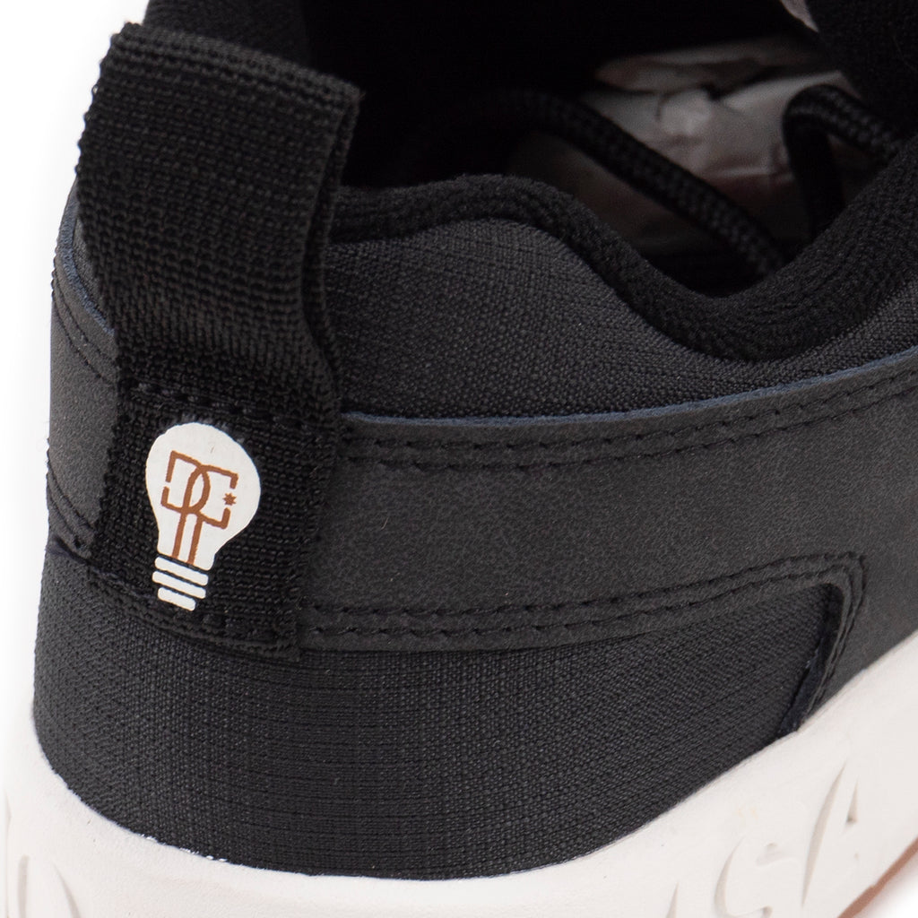 DC Lynx OG Jahmir Brown Skate Shoes - Black / Tan - closeup2