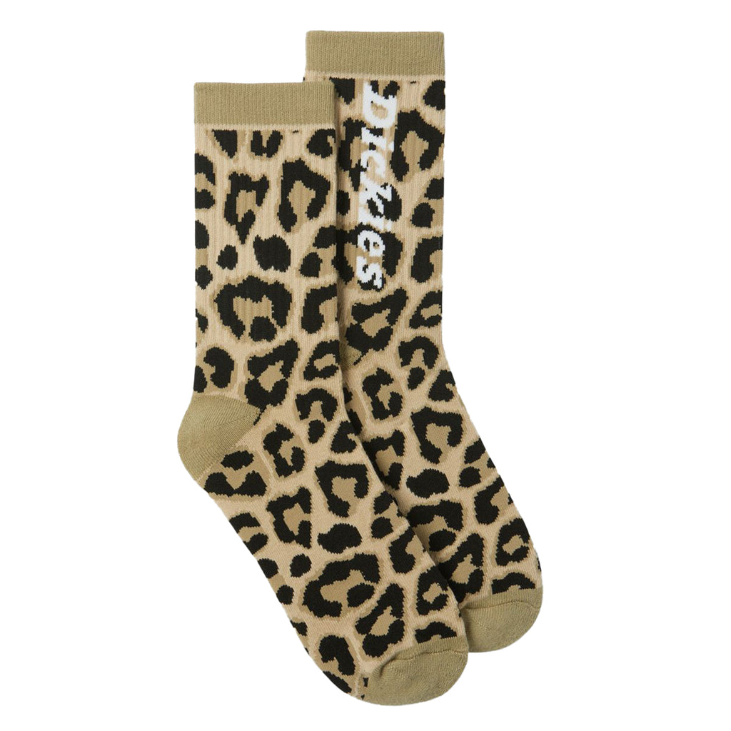 Dickies Silver Firs Socks - Leopard Print - main