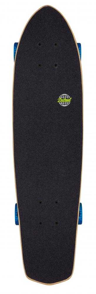 D Street Atlas Complete Skateboard 7.5" Purple - Griptape 