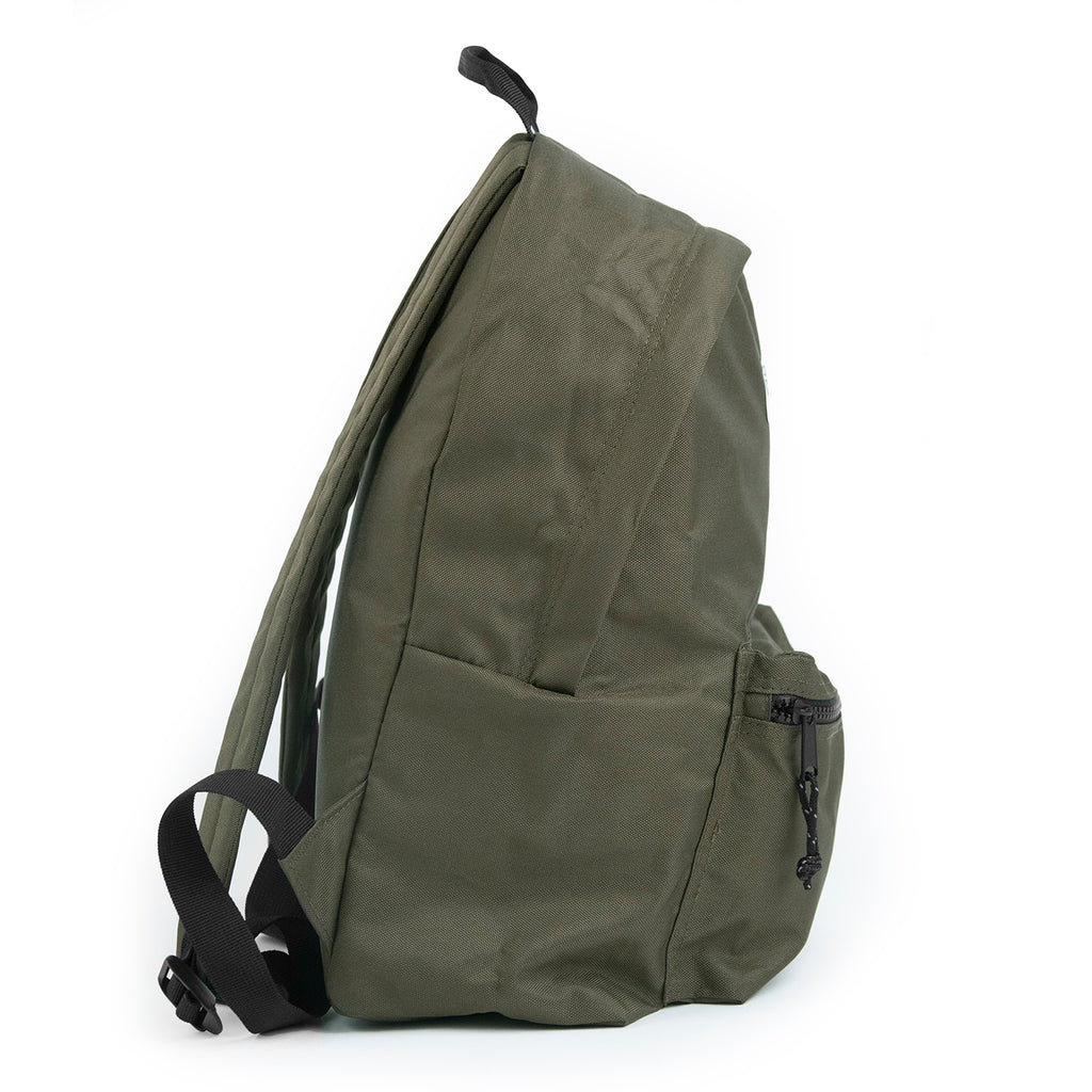 Bored of Southsea Daily Use Backpack in Military Green - Side