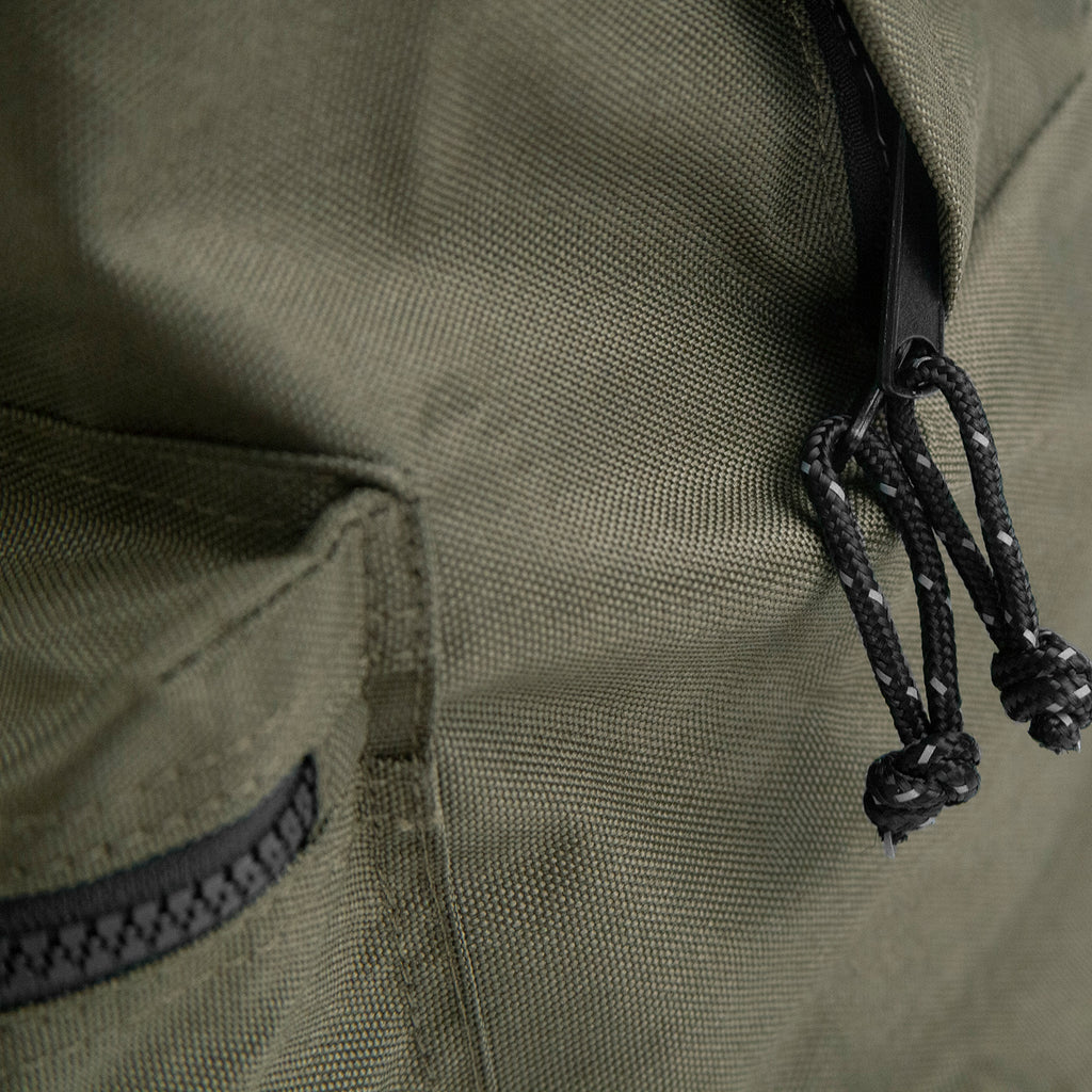 Bored of Southsea Daily Use Backpack in Military Green - Zip