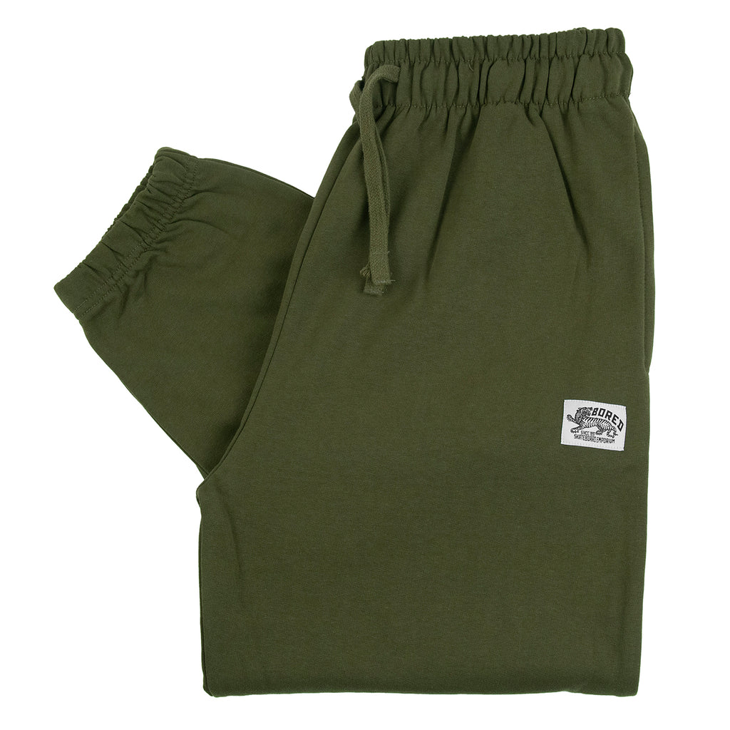 Bored of Southsea Daily Use Jogger Pant Olive - Front