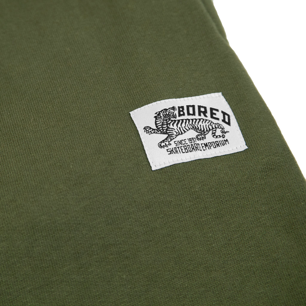 Bored of Southsea Daily Use Jogger Pant Olive - Label