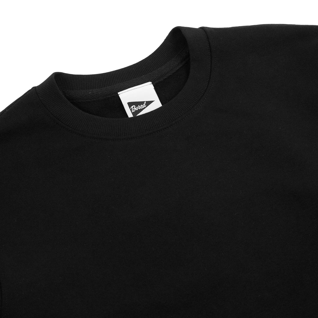Bored of Southsea Daily Use Sweatshirt in Black - Detail