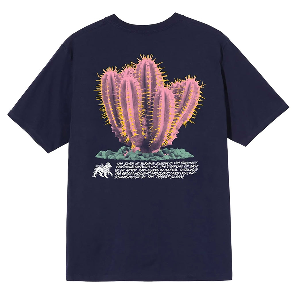 Stussy Desert Bloom T Shirt in Navy