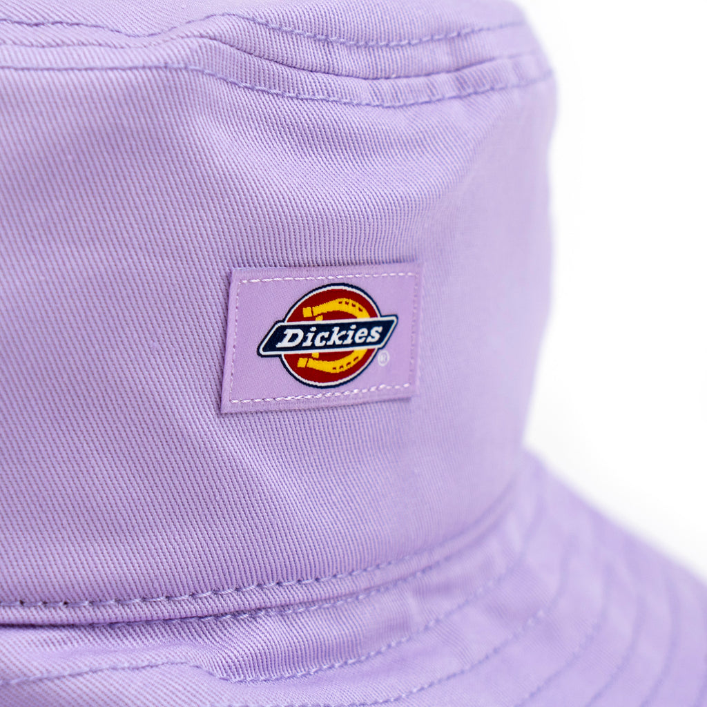 Dickies Clarks Grove Bucket Hat - Purple - label