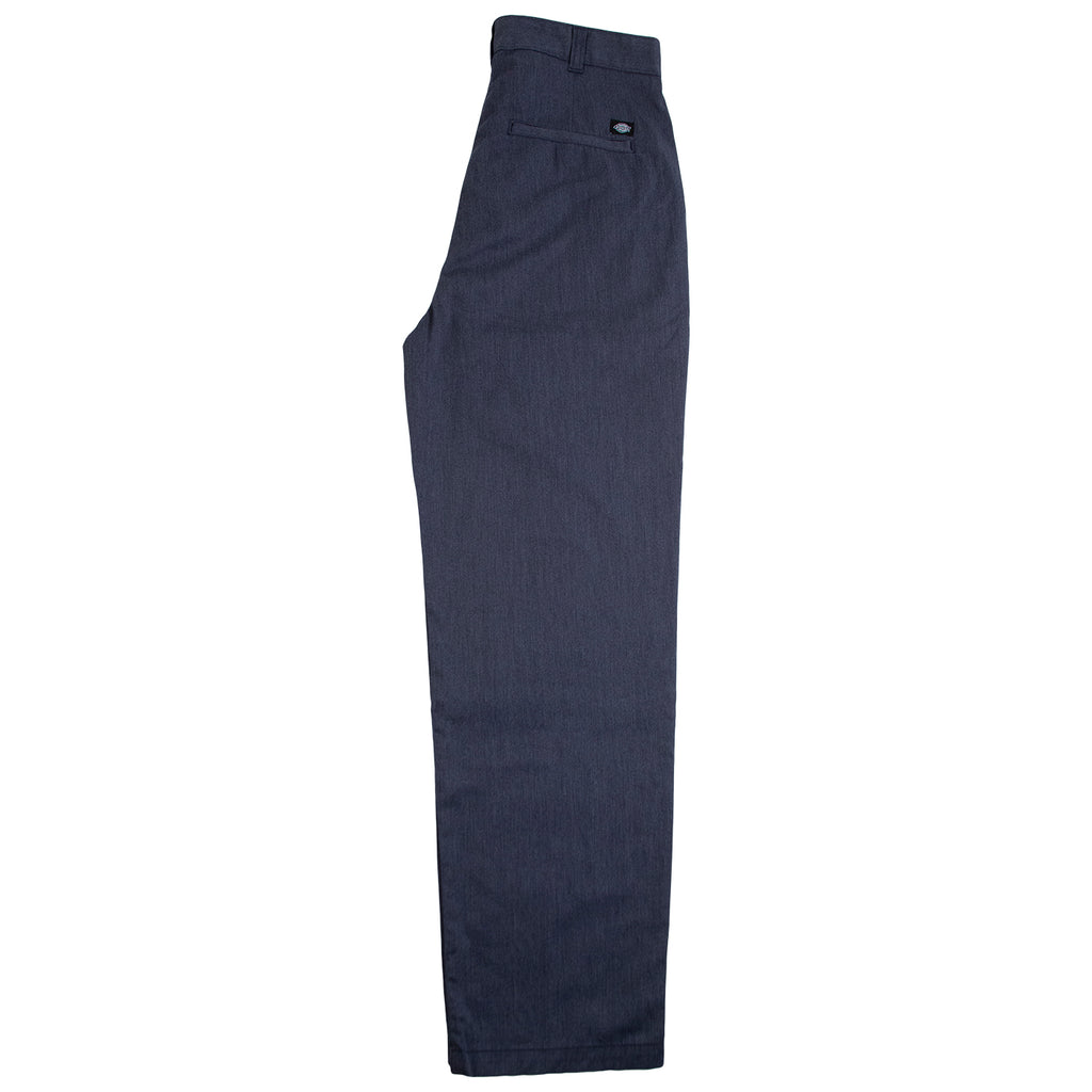 Dickies Clarkston Pleated Pants Blue - Leg