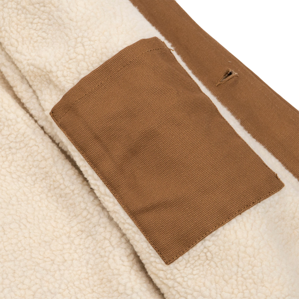 Dickies Duck Canvas Chore Coat in Brown Duck - Pocket