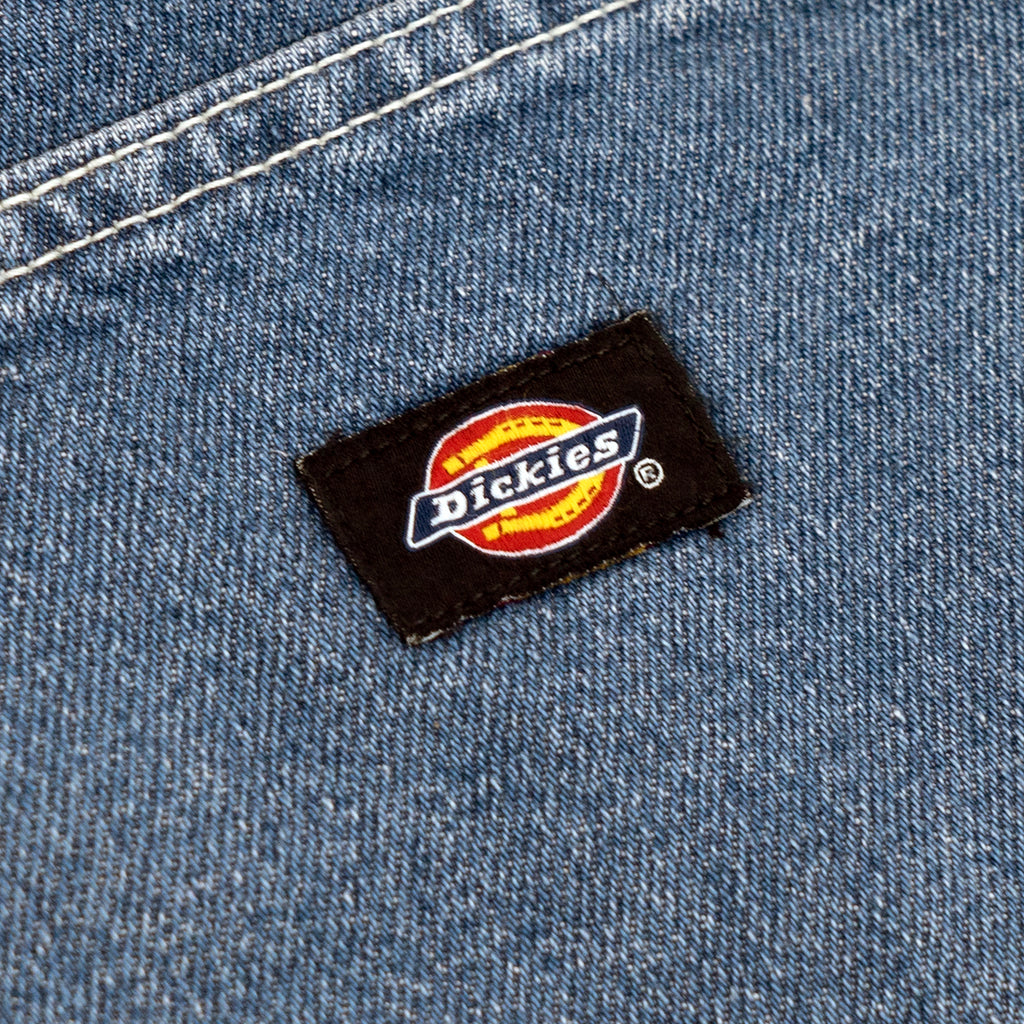 Dickies Garyville Denim Short - Classic Blue - label