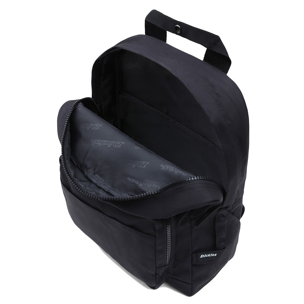 Dickies Lisbon Backpack in Black - Open