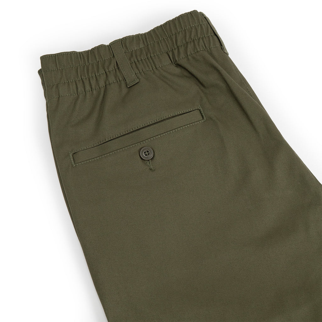 Dickies Twill Joggers in Military Green - Folded Other Side