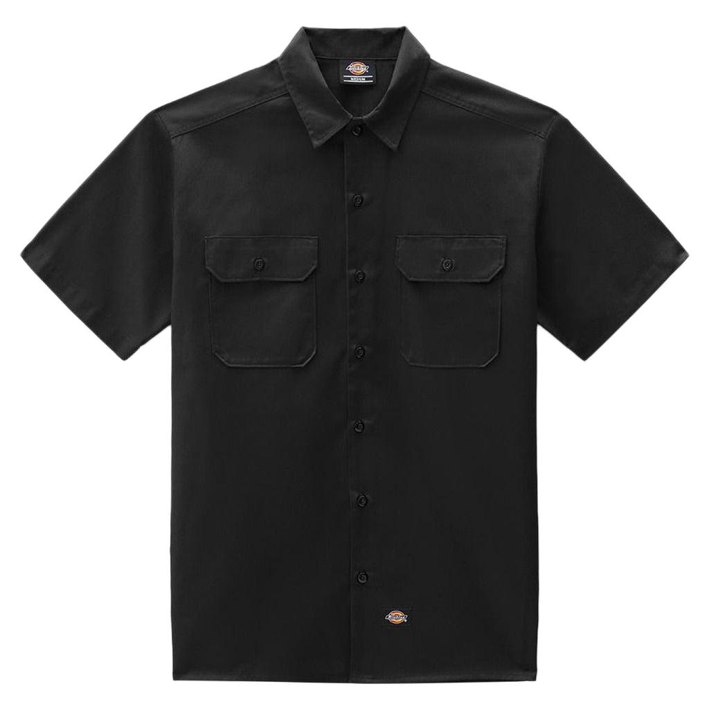 Dickies S/S Work Shirt Shirt - Black - front