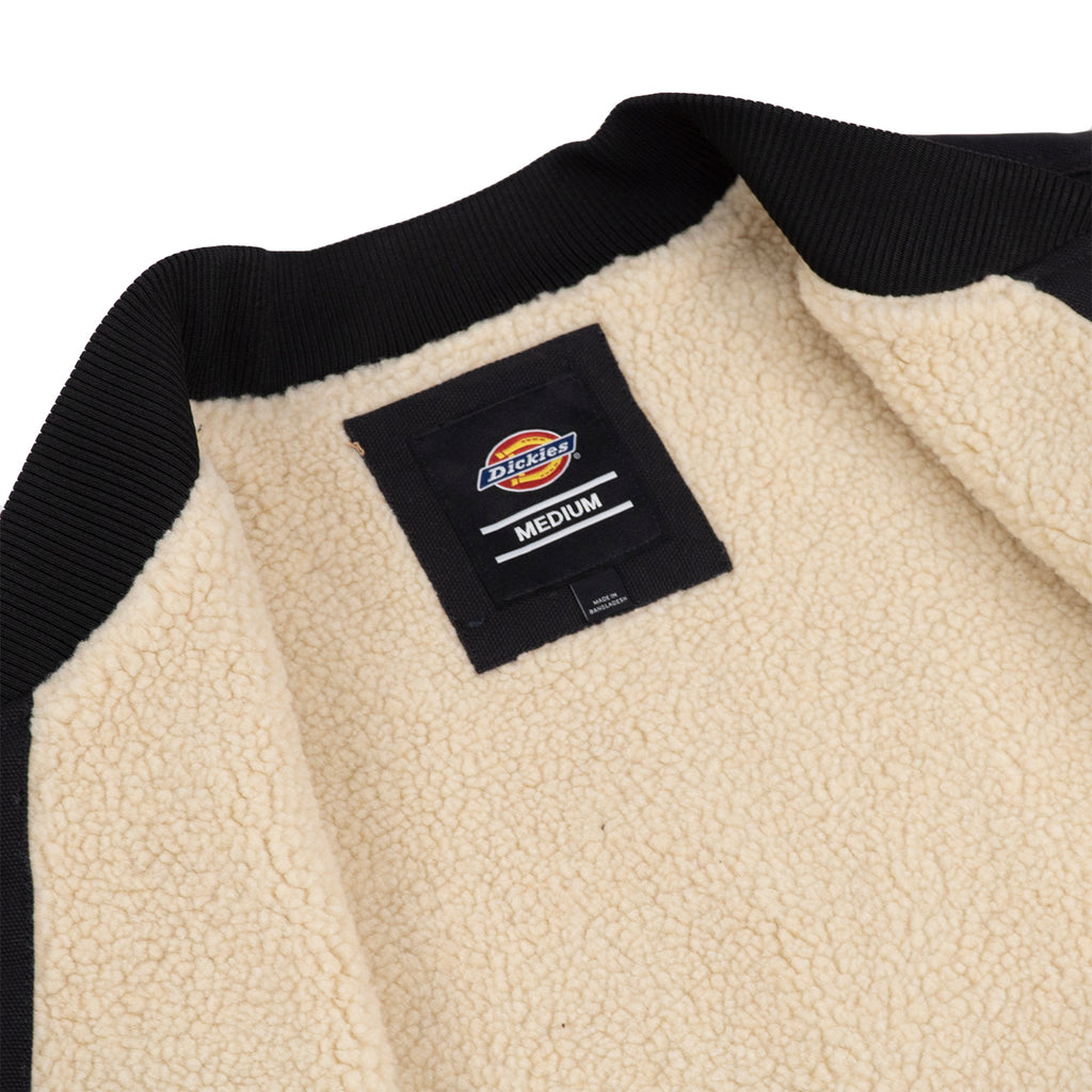 Dickies Duck Canvas Vest in Black - Lining