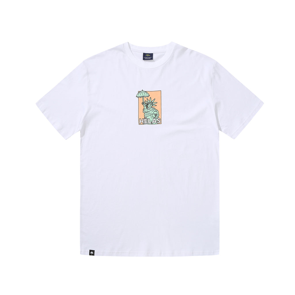Helas Eiffel T Shirt in White