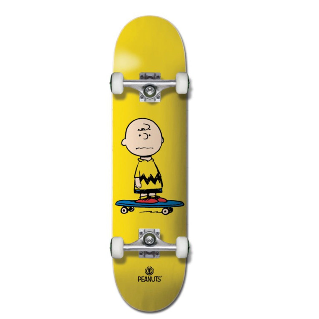 Element Peanuts Charlie Brown Complete Skateboard in 7.75"
