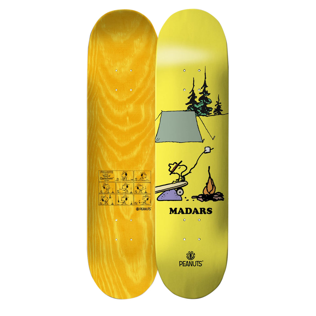 Element x Peanuts Madars Skateboard Deck in 8.25"
