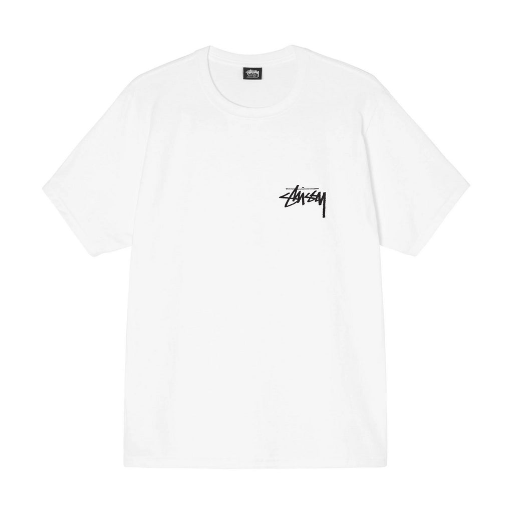 Stussy Energy T Shirt - White - front