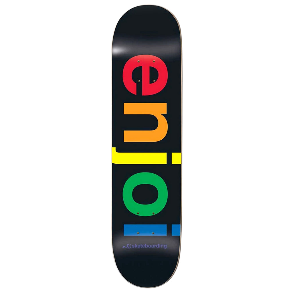 Enjoi Spectrum Logo Skateboard Deck - 8.25" - main