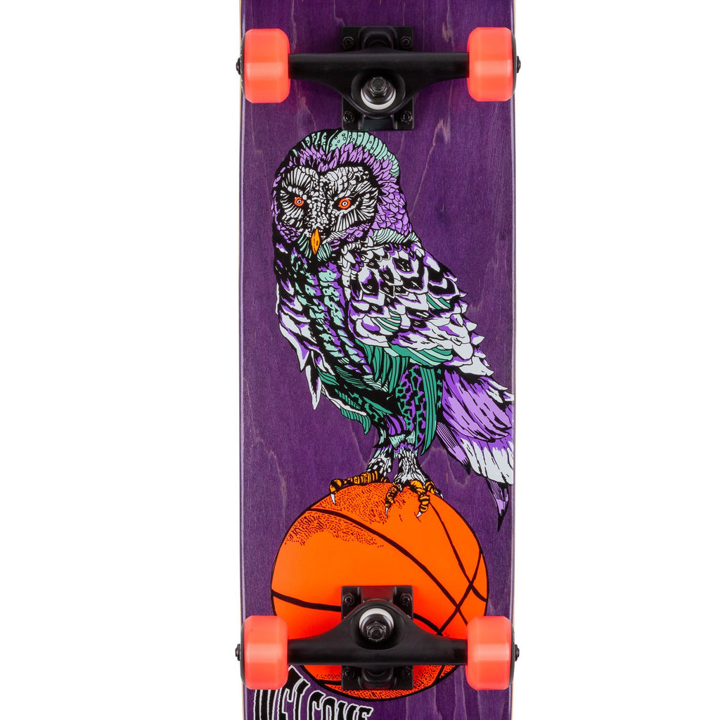 Welcome Skateboards Hooter Shooter Complete Skateboard in 8" - Print
