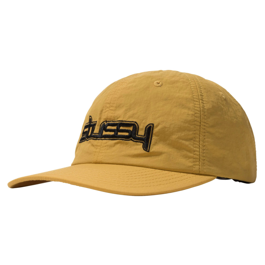 Stussy Flight Nyco Low Pro Cap in Yellow
