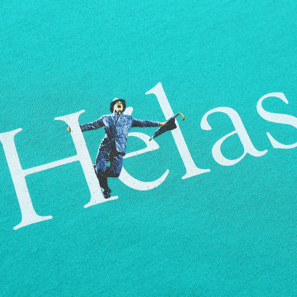 Helas Gene T Shirt in Green - Print