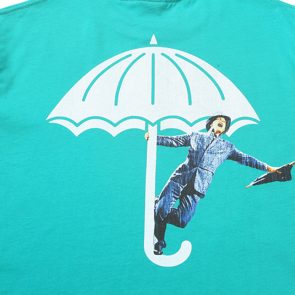 Helas Gene T Shirt in Green - Back Print