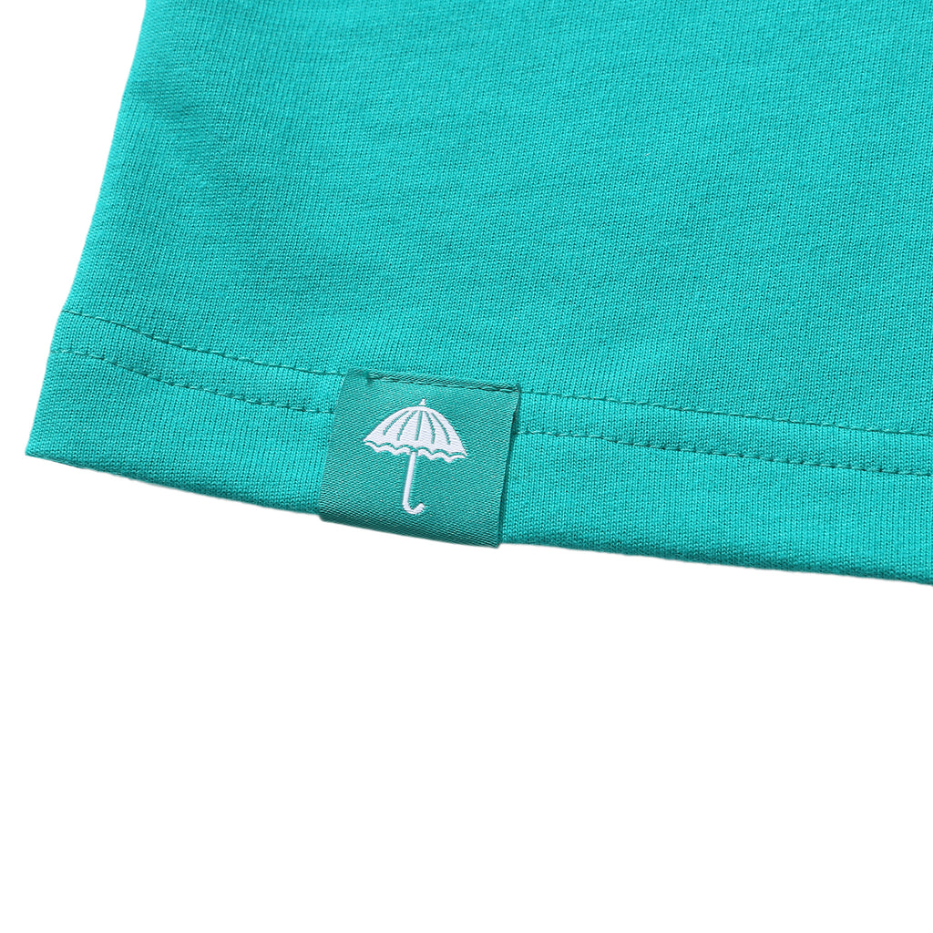 Helas Gene T Shirt in Green - Label