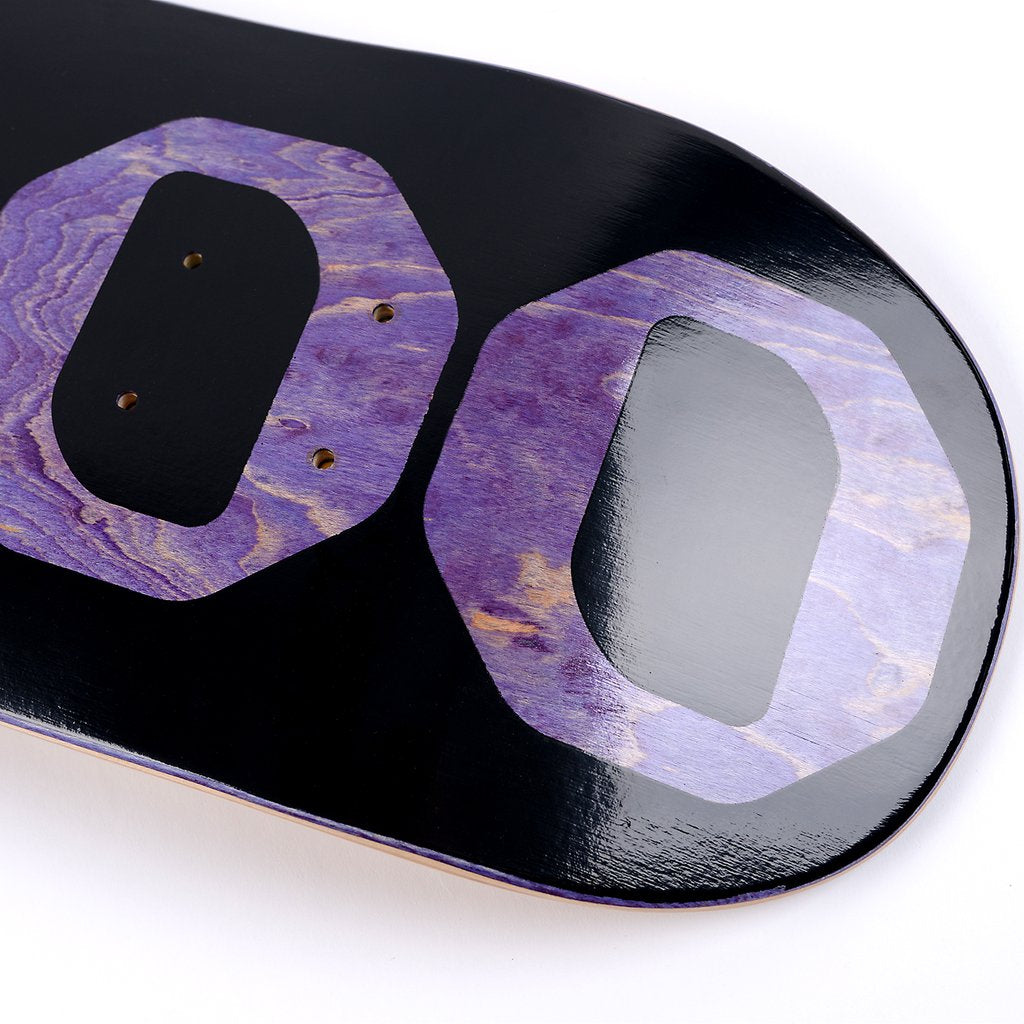 GX1000 OG Logo Purple Skateboard Deck 8.25" - 1000 detail