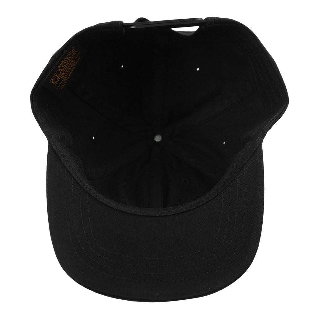 Girl Skateboards Mirco Snapback Cap in Black - Inside