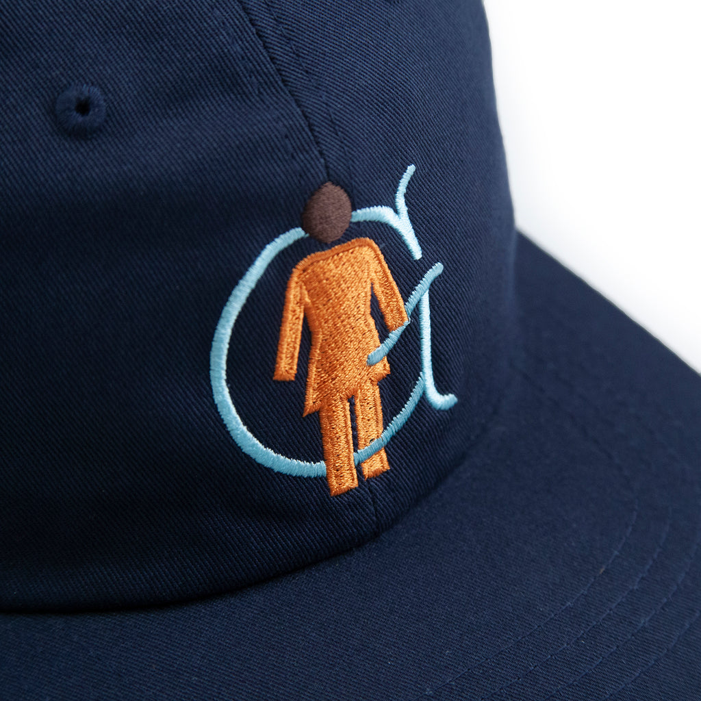 Girl Skateboards OG Liner Hat in Indigo - Detail