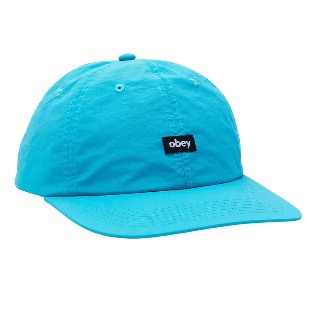 Obey Clothing Gravel 6 Panel Cap - Turquoise - main