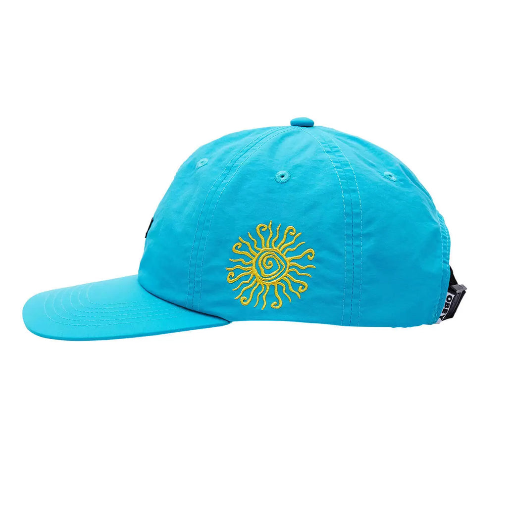 Obey Clothing Gravel 6 Panel Cap - Turquoise - side