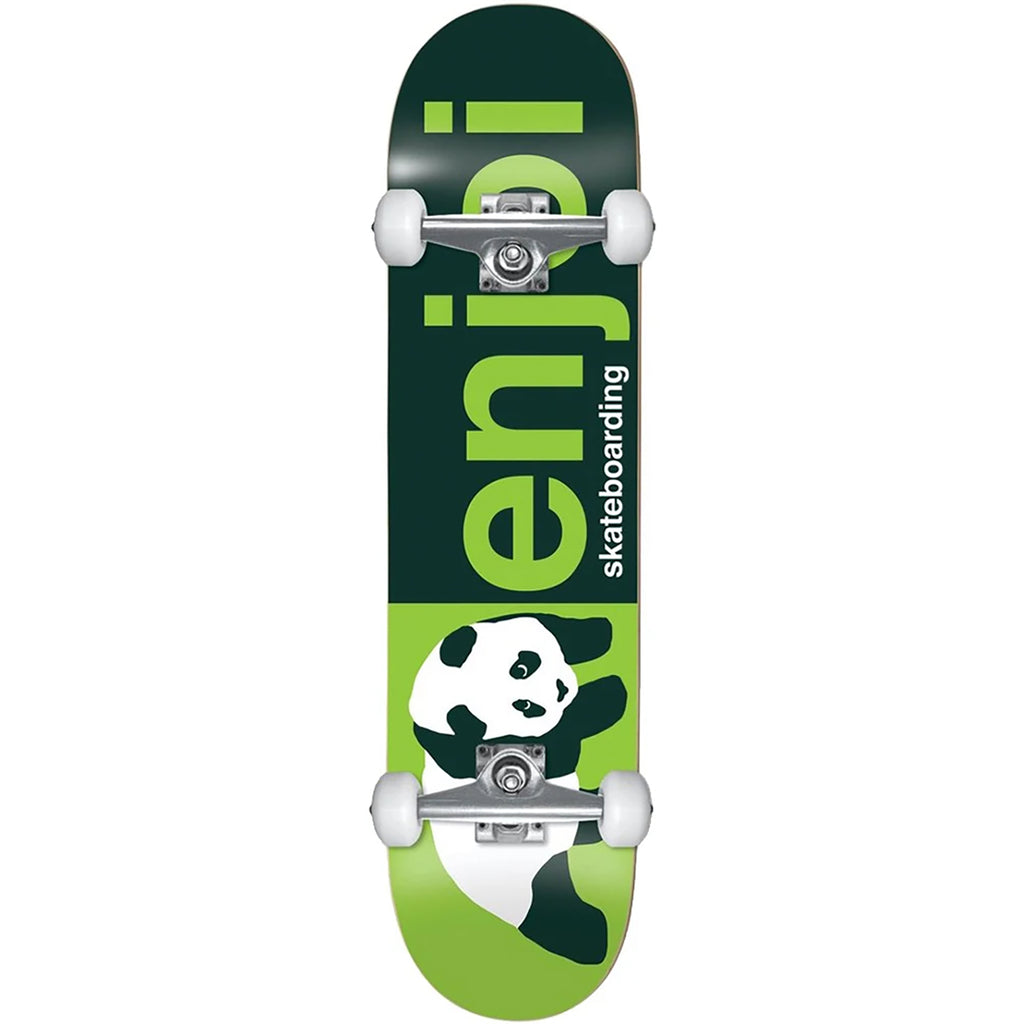 Enjoi Half and Half Green Complete Skateboard - 8" - main