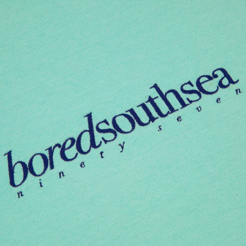 Bored of Southsea Hammer Sweatshirt in Peppermint / Navy - Embroidery