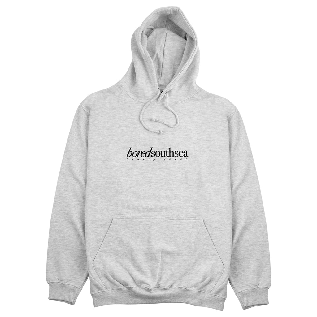 Bored of Southsea Hammer Hoodie in Ash Grey / Black