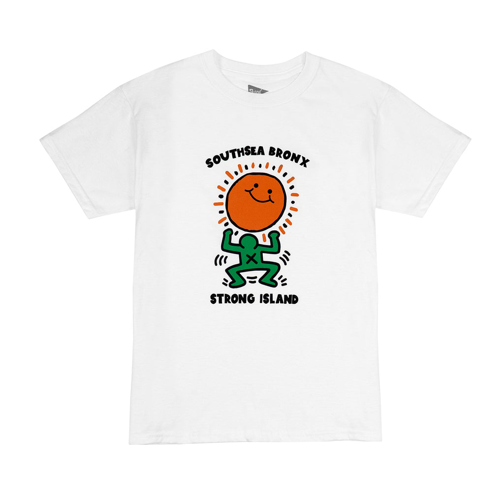 Dancing Man Bronx Kids T Shirt - White - main