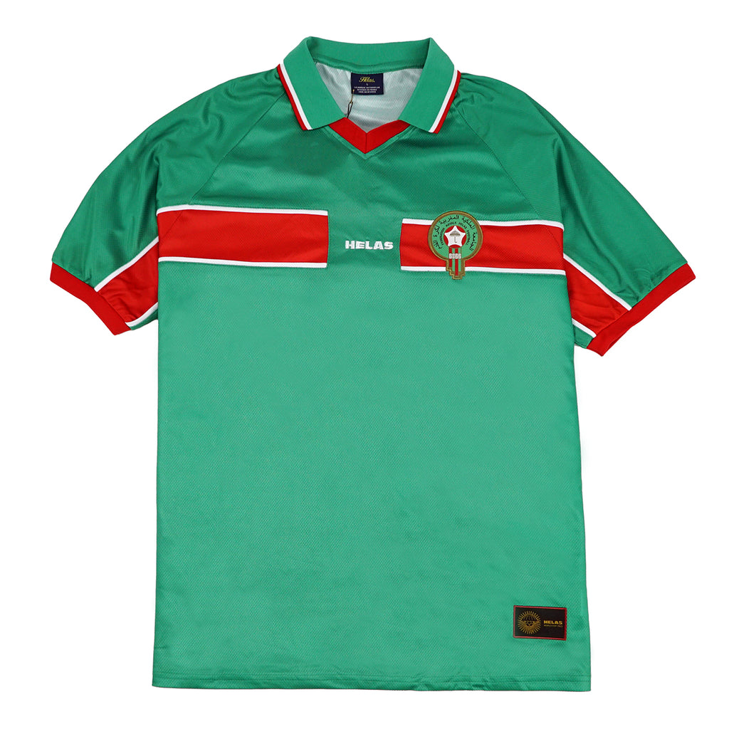 Helas Morocco WC22 Football Jersey  - Green
