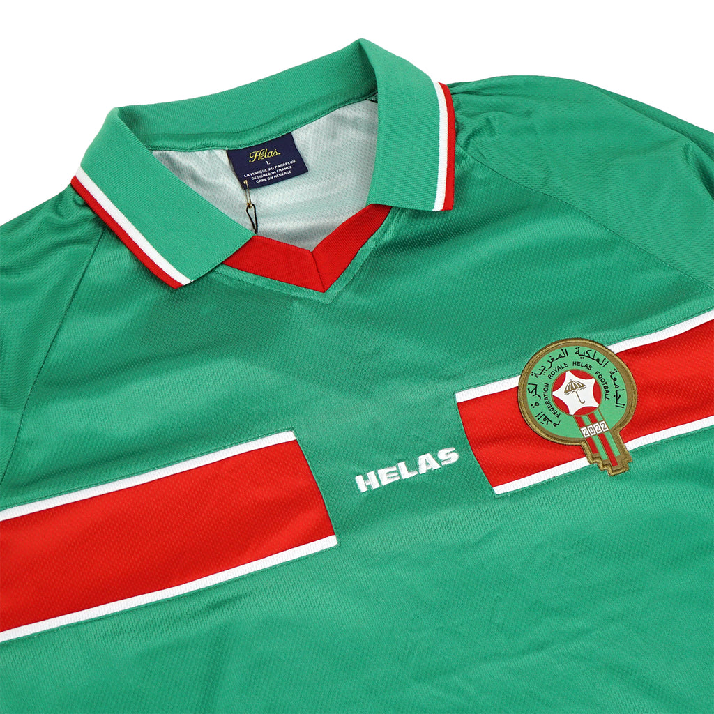 Helas Morocco WC22 Football Jersey  - Green