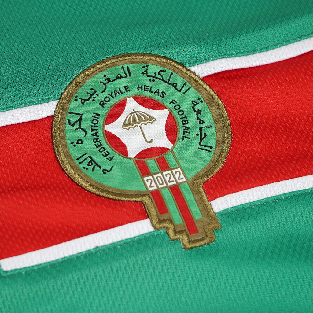 Helas Morocco WC22 Football Jersey  - Green
