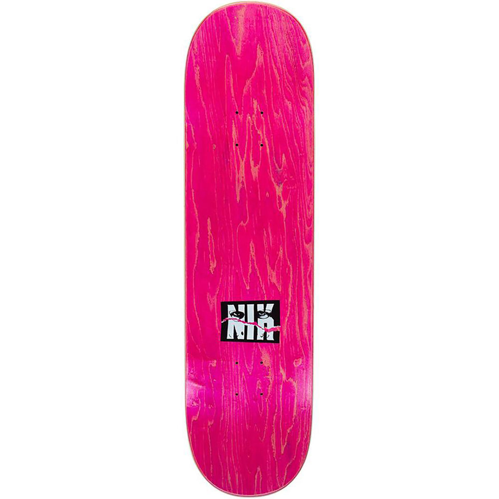 Hockey Skateboards Nik Stain Side Two Skateboard Deck - Top