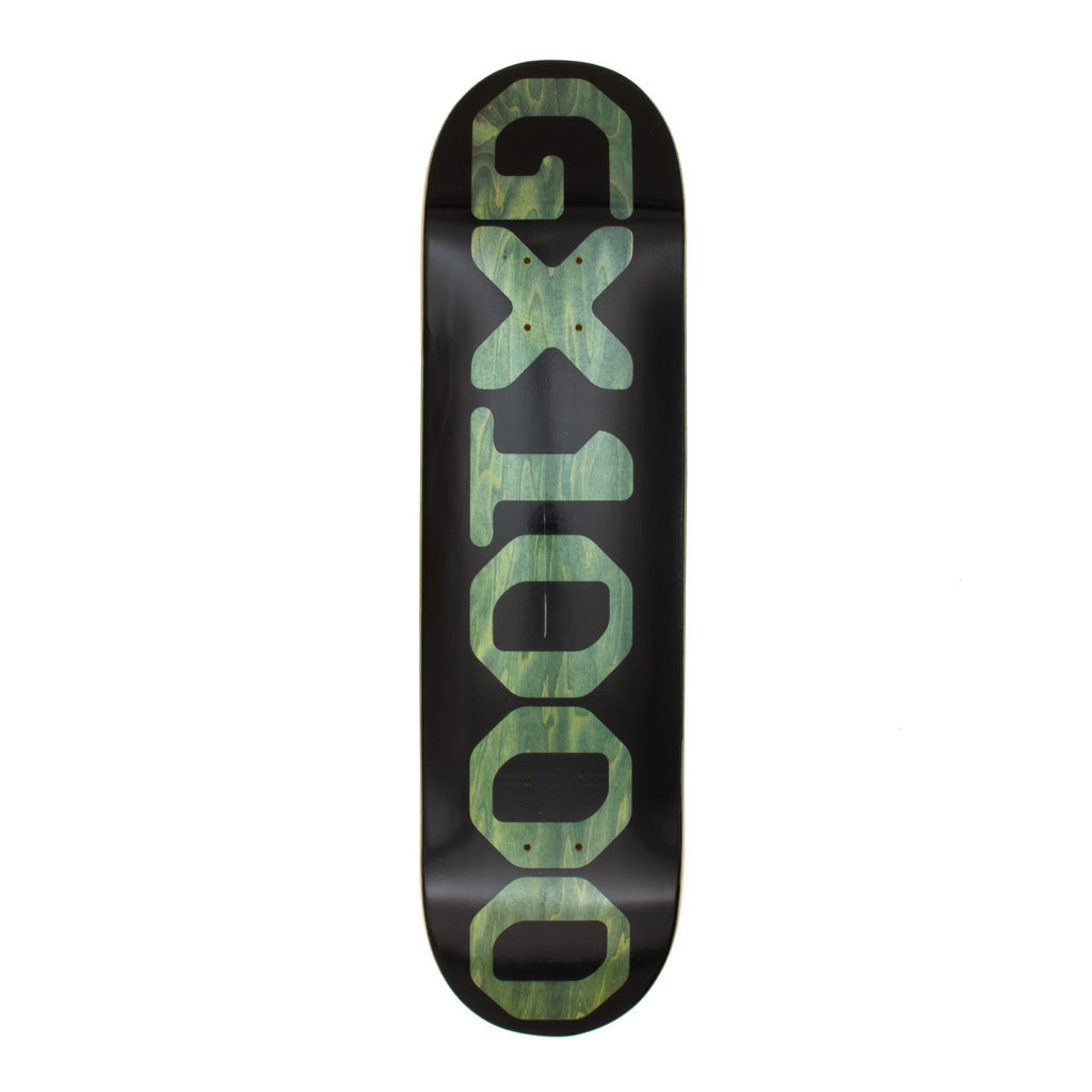GX1000 OG Logo Olive Skateboard Deck 8.125" - Bottom