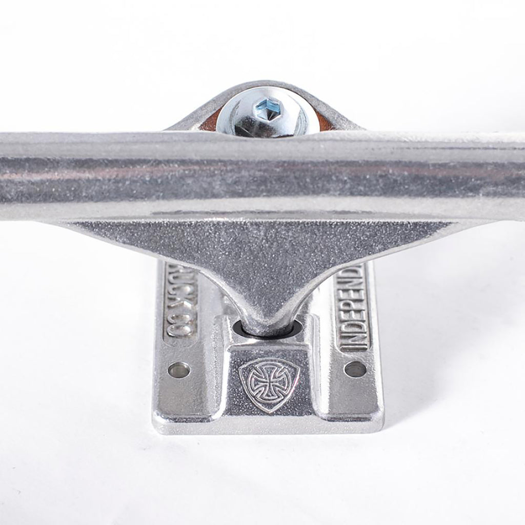 Independent Trucks 149 Mid Trucks in Polished Silver - Top
