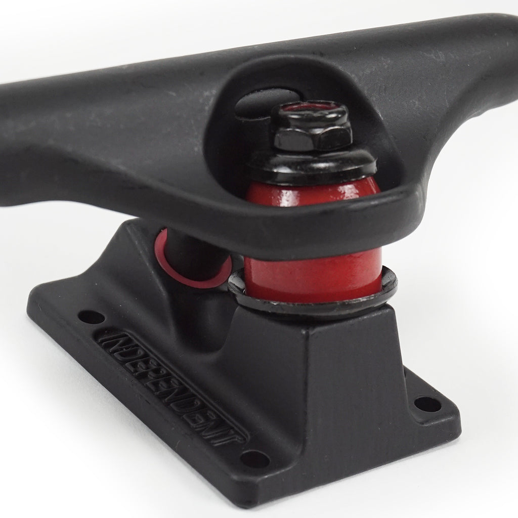 Independent Trucks 139 Standard Bar Trucks - Flat Black - closeup