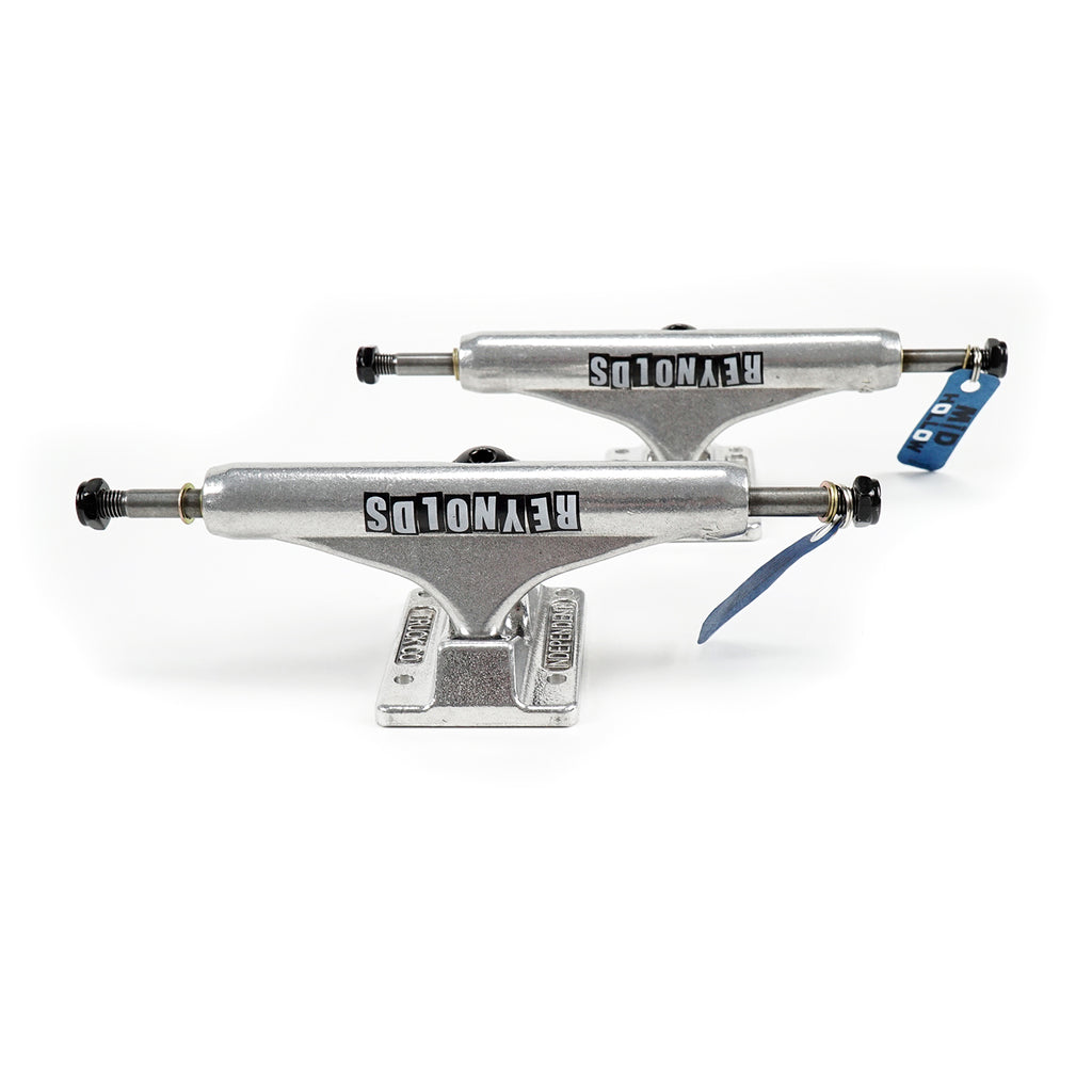 Independent Trucks 149 Hollow Reynolds Block Mid Trucks - Polished Silver - pair