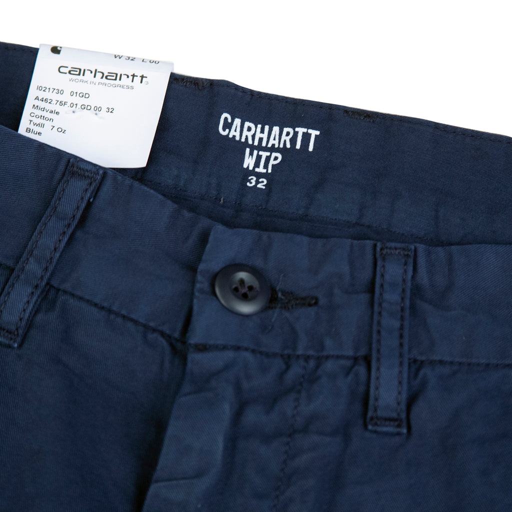 Carhartt WIP John Short in Blue - Detail 2