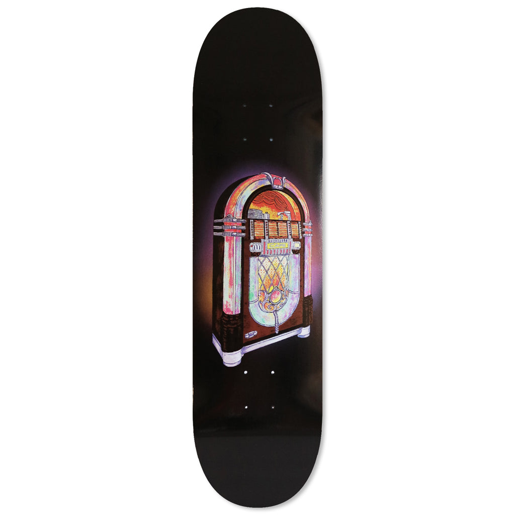 Skateboard Cafe Jukebox Skateboard Deck  - Black - main
