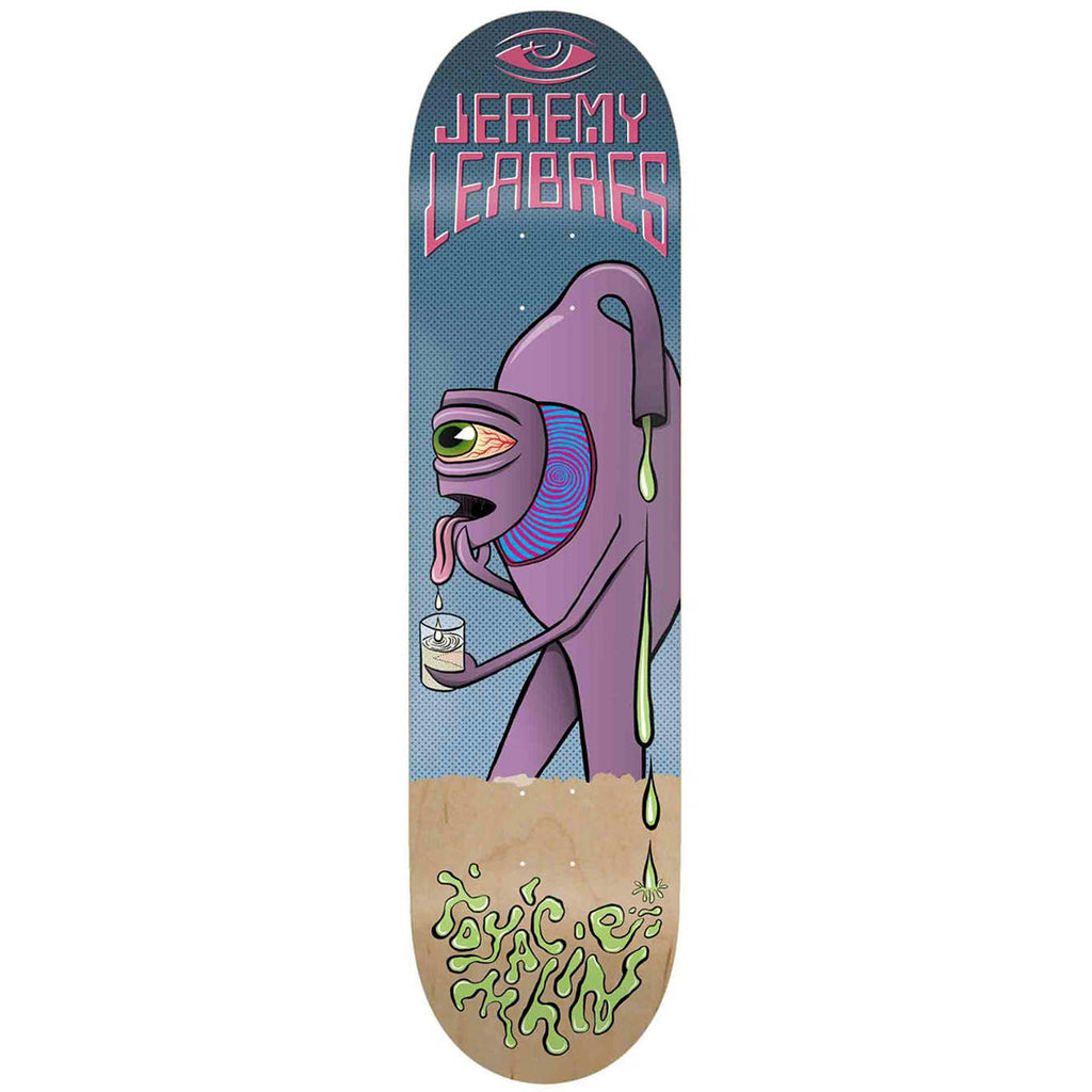 Toy Machine Leabres Face Off Skateboard Deck in 8.38"