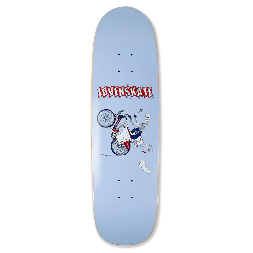 Lovenskate On Ya Bike Boris Skateboard Deck in 9"