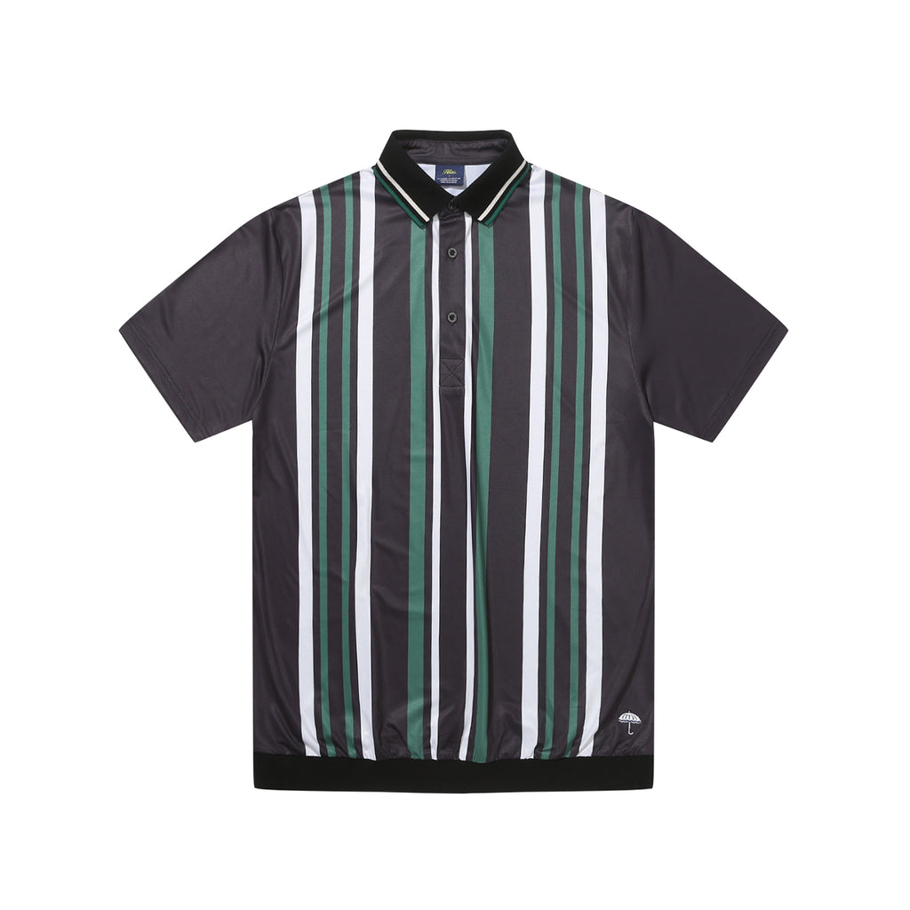 Helas Mafiosi Knit Polo Shirt - Black - main